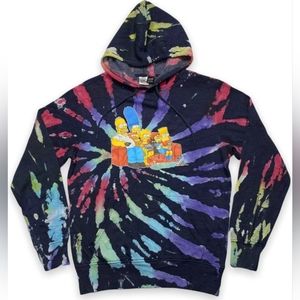 Simpsons Tie Dye Hoodie
